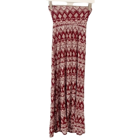 B Envied Soft Tribal Maxi Skirt - Picture 1 of 8